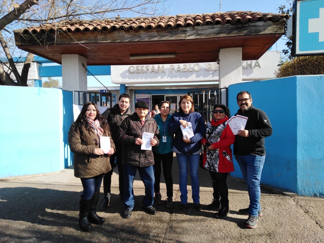 Presentes en la Movilización de los Usuarios por la Defensa de la Salud Pública