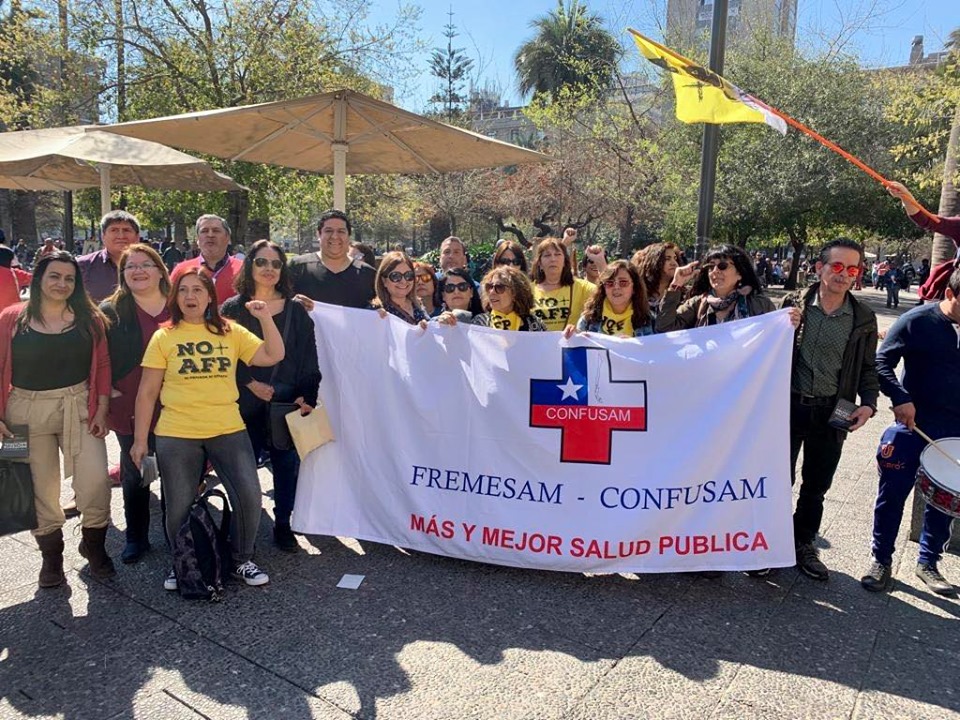 DEFENDIENDO LA SALUD PUBLICA, mas unidos que nunca el 22 de octubre!